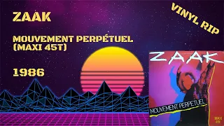 Zaak – Mouvement Perpétuel (1986) (Maxi 45T)