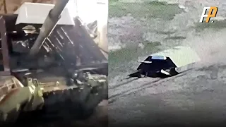 Russian Bizarre ‘Turtle Tank’ Appears In Ukraine With Shell Covering