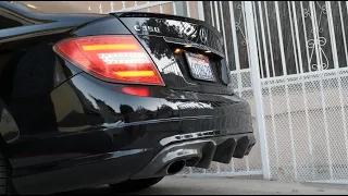 The BEST Cheap Mod to Make your W204 Mercedes-Benz C350 Sound EPIC!!!