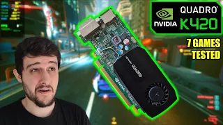 Nvidia Quadro K420 | Gaming on a $10 QUADRO Card!