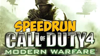 Call of Duty 4: Modern Warfare ► SPEEDRUN - Новый Рекорд 1:50:20