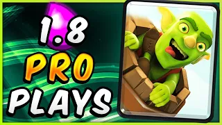 1.8 ELIXIR! CHEAPEST GOBLIN BARREL DECK in CLASH ROYALE!