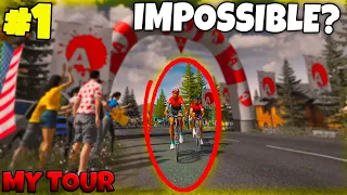 IS THIS IMPOSSIBLE??? - Mountain My Tour #1: Tour de France 2021 PS4 (PS5 Gameplay)