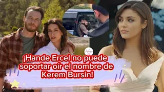 ¡Hande Ercel no puede soportar oír el nombre de Kerem Bursin! #handemiyy #hande #kerem #kerembursin