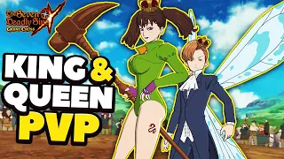 THE KING AND QUEEN OF GLOBAL PVP! | Seven Deadly Sins: Grand Cross