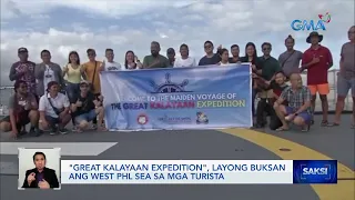 "Great Kalayaan Expedition", layong buksan ang West Phl Sea sa mga turista | Saksi