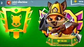 NIX to GM 4 1800+ Trophies🏆 || Zooba nix level 14 || Solo vs TRIO