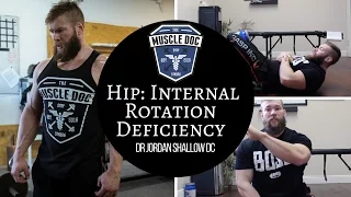 How to Fix H.I.R.D!  (Hip Internal Rotation Deficiency)