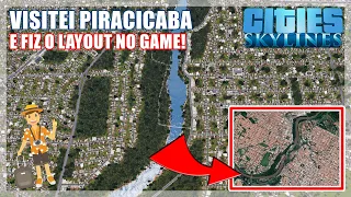 VISITEI uma cidade na VIDA REAL e a repliquei no CITIES SKYLINES