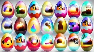 20 Surprise Eggs, Kinder Surprise Cars 2 Thomas Spongebob Disney Pixar