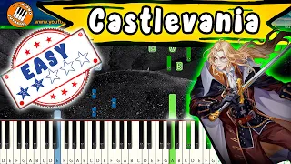 Castlevania piano tutorial - Symphony of the night lost painting