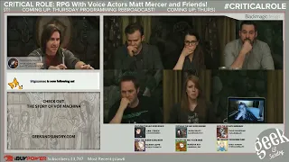 Critical Role's Saddest/Most Emotional Moments - Part 1 (Of Many)