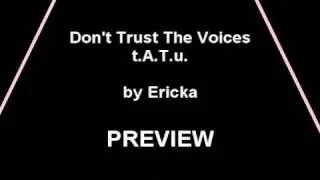 Don't Trust The Voices - t.A.T.u. Cover