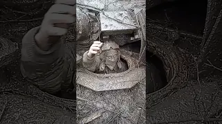 ukraine soldier with 1000 yard stare from battle