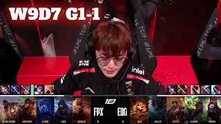 FPX vs EDG - Game 1 | Week 9 Day 7 LPL Spring 2023 | FunPlus Phoenix vs Edward Gaming G1