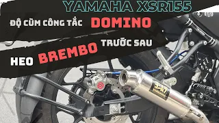 XSR155 độ cùm công tắc Domino & Cách khắc phục chiều cao yên cho người 1m50, Có nên lắp ABS cho XSR?