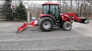 #308 Leveling & Grading Stone, More Than One Way to Use a Rear Blade! Experiment with it!