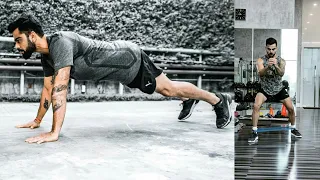Virat Kohli Gym Strength_Cardio_Crossfit_And_Yoga_Workout....!!!