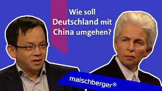 Marie-Agnes Strack-Zimmermann (FDP) und Felix Lee über China I maischberger