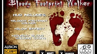 Bloody Footprints Walker Official Advert