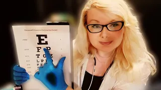 The Gentle DOCTOR ASMR Soft Spoken Roleplay : Eye Exam  🤍 Heart Check Up #asmrdoctorroleplay