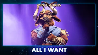 Minotaurus - ‘All I Want’ | The Masked Singer | seizoen 3 | VTM