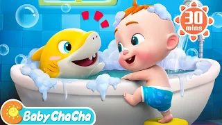 Let's Take a Bath | Bath Song | Baby Shark Doo Doo + More Baby ChaCha Nursery Rhymes & Kids Songs