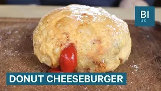 This restaurant has made £1 million from viral foods like this donut cheeseburger