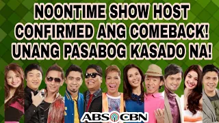 PASABOG NG NAGBABALIK ABS-CBN NOONTIME SHOW HOST ISINIWALAT!