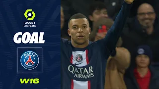 Goal Kylian MBAPPE (90' +5 pen - PSG) PARIS SAINT-GERMAIN - RC STRASBOURG ALSACE (2-1) 22/23