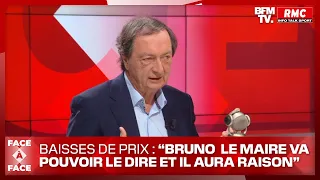 Michel-Édouard Leclerc annonce des baisses de prix et parle d'une "belle victoire"