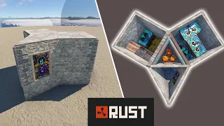 A WAY Better Alternative for your 2x1 in RUST! | Fast Tutorial Base Build