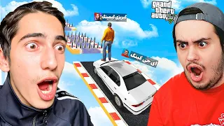 فقط 0.1% مردم جهان این چالش جی تی ای رو میتونند, انجام بدند 🙀❌ GTA 5 ft. AJ King