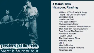 The Smiths - March 4, 1985 - Hexagon, England, UK (Full Concert) LIVE