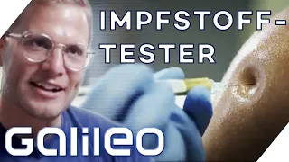 Testperson Corona-Impfstoff! Das Selbstexperiment | Galileo | ProSieben