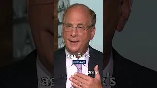 Larry Fink of BlackRock a Bitcoin Bull #bitcoin #shorts #money