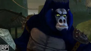 Po Chases After The Giant Gorilla! | Kung Fu Panda