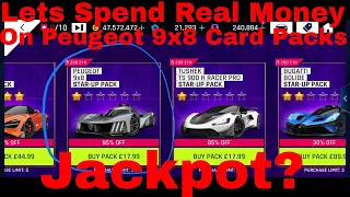 Asphalt 9 - Buying Drive Syndicate Peugeot 9x8 Card Packs For Real Money! Do I get a Jackpot?