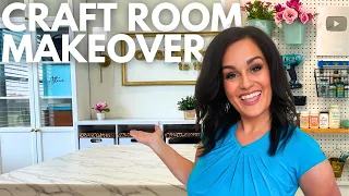 EXTREME Craft Room Makeover: From Total Mess to Total Success!