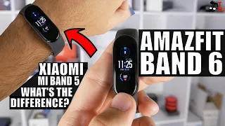 Amazfit Band 6 vs Xiaomi Mi Band 5: Comparison and Main Differences