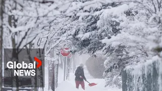 Nova Scotia blanketed with more snow, causing commuter chaos for some