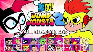 Teen Titans Go: Jump Jousts 2 - All Characters (CN Games)