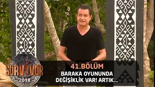 Acun Ilıcalı baraka oyunundaki değişikliği açıkladı! | 41.Bölüm | Survivor 2018