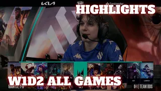 LEC Winter 2024 W1D2 - All Games Highlights | Full Day Week 1 Day 2 LEC Winter 2024