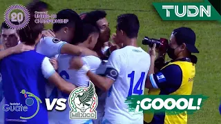 ¡Están dando la campanada! Guatemala pone el 1-0 | Guatemala 1-0 México | CONCACAF Sub 20 | TUDN