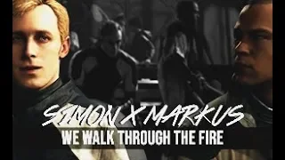 markus x simon {we walk through the fire [detroit: become human au]