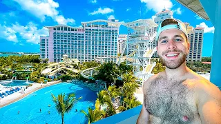 My First Time At The Bahamas NEWEST LUXURY Baha Bay Water Park