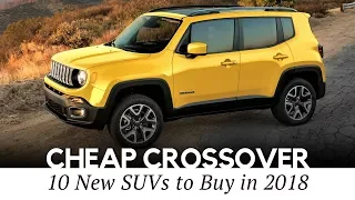 10 Cheapest Crossover Cars On Sale in 2018 (Interior and Exterior Review)