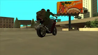 GTA San Andreas mission 13 .. Just Business.. FAT CJ.. playthrough Enhanced Edition mod