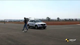 Autonomous Emergency Braking compilation (car-to-car and car-to-pedestrian)